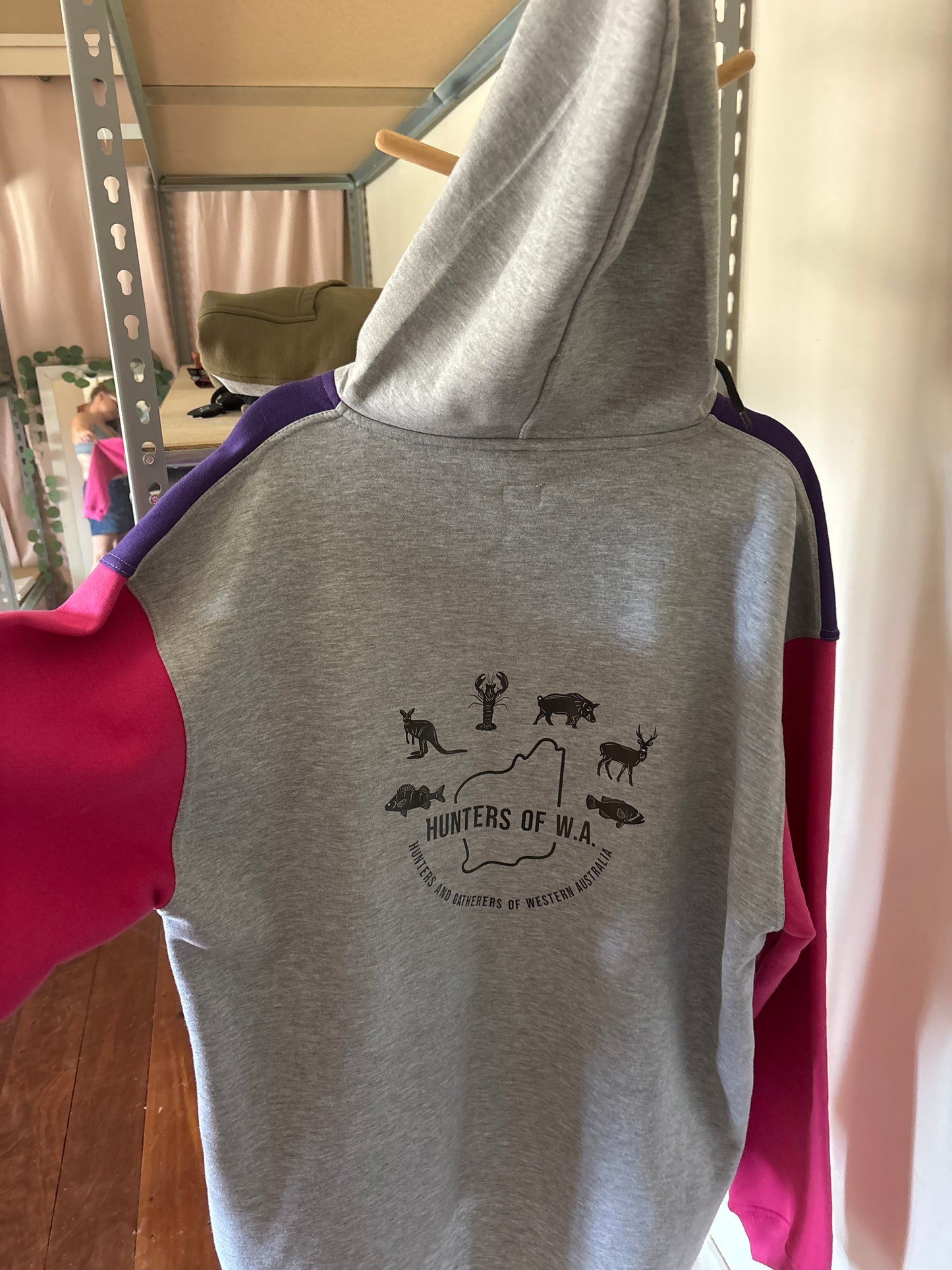 Grey/Purple/Pink