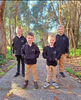Black Hoody - Kids