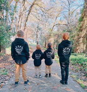Black Hoody - Kids